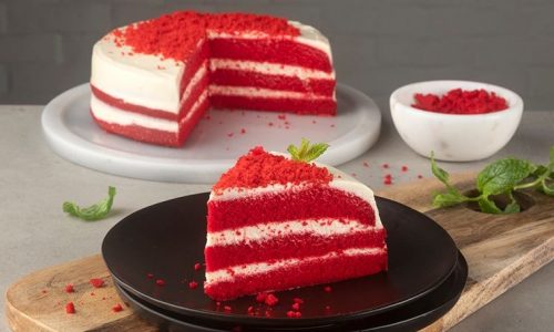 Τούρτα red velvet στη χύτρα ταχύτητας