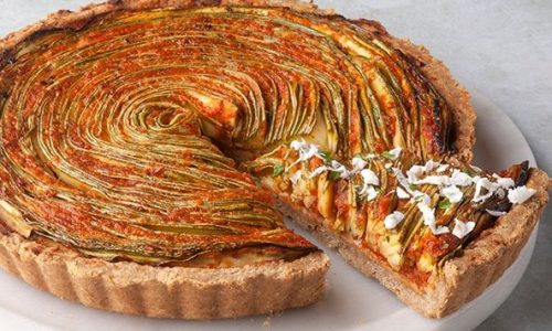 Τάρτα με κολοκυθάκια και ντομάτα - Αξίζει να τη δοκιμάσετε