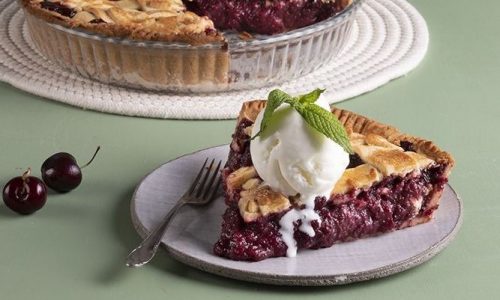 Λαχταριστή τάρτα με κεράσια