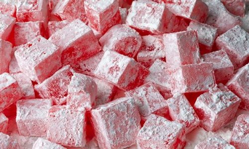 Σπιτική συνταγή για λουκούμια τριαντάφυλλο