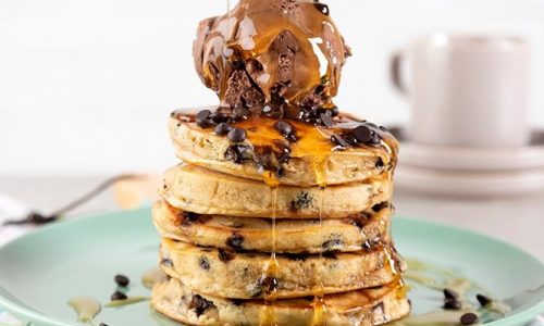 Chocolate chip pancakes - Τα παιδιά θα ξετρελαθούν