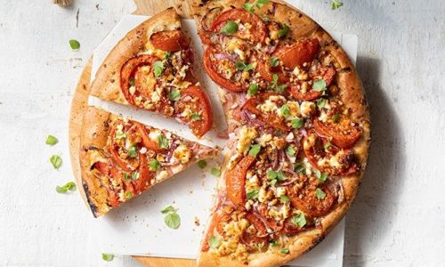 Λαδένια Κιμώλου - Πίτα που θυμίζει πίτσα