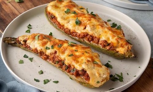 Κολοκυθάκια παπουτσάκια - Ιδανικό καλοκαιρινό φαγητό