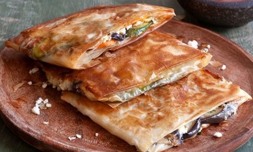 Ατομικές πίτες λαχανικών στο τηγάνι - Εύκολες και χορταστικές