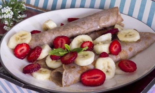 Κρέπες χωρίς γλουτένη με λίγα υλικά