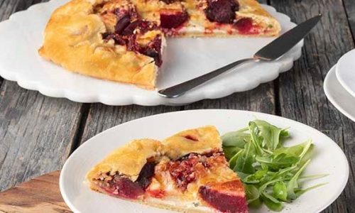 Γρήγορη τάρτα με παντζάρια