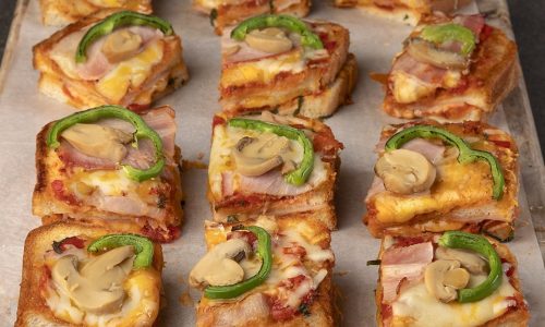 Pizza sandwich - 'Eνα γρήγορο σνακ για όλη την οικογένεια