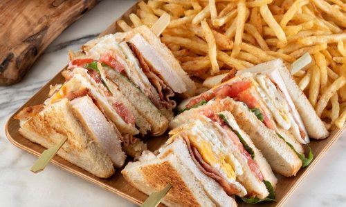 Caesar club sandwich - Έτοιμο σε 25 λεπτά