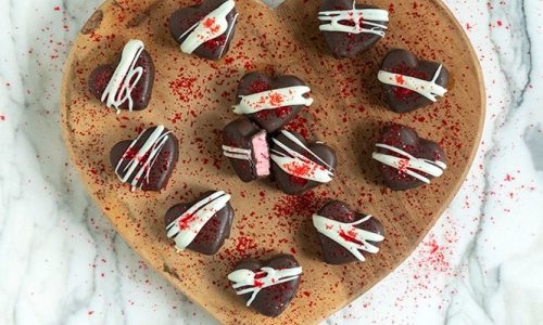 Ημέρα Αγίου Βαλεντίνου: Σοκολατάκια καρδιές με πέντε υλικά