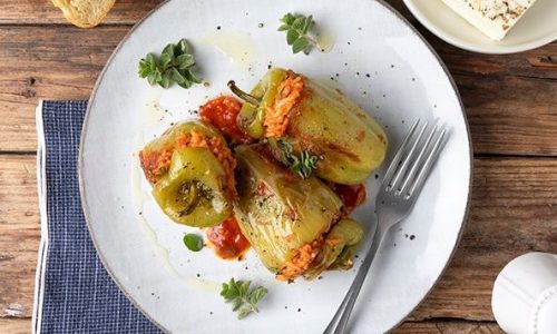 Γεμιστές πιπεριές σε μόλις 30 λεπτά