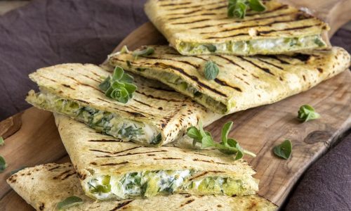 Πρασοτυρόπιτα στο τηγάνι χωρίς φύλλο