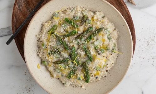 Νόστιμο και θρεπτικό ριζότο με σπαράγγια