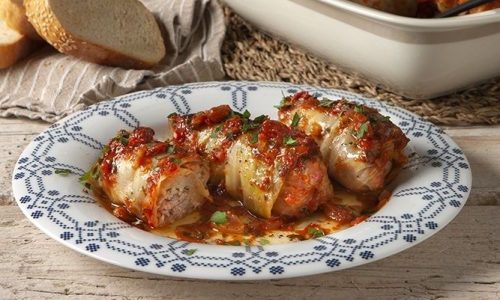 Λαχανοντολμάδες κοκκινιστοί - Είναι φανταστικοί