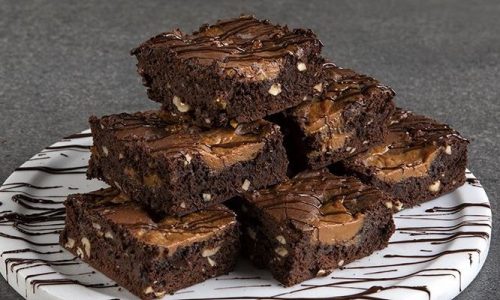 Συνταγή για brownies με καραμέλα