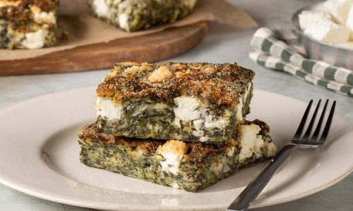 Σπανακόπιτα χωρίς φύλλο στο air fryer