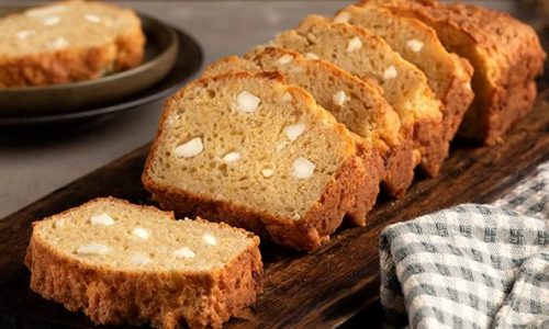 Εύκολο αλμυρό κέικ με τυρί κρέμα