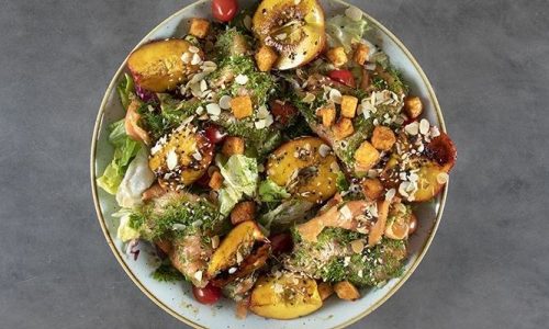 Καλοκαιρινή σαλάτα με σολομό - Δροσερή και νόστιμη