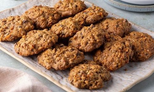 Carrot cake cookies - Υγιεινό σνακ για τα παιδιά