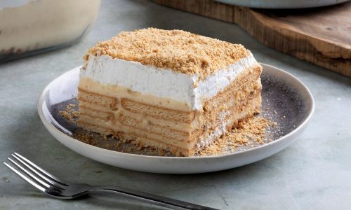 Εύκολο γλυκό ψυγείου με μπισκότα