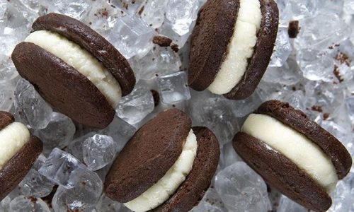 Sandwich με παγωτό βανίλια - Τα παιδιά θα το λατρέψουν