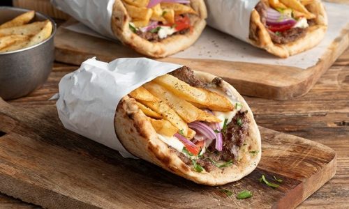 Γρήγορο τυλιχτό λαχματζούν