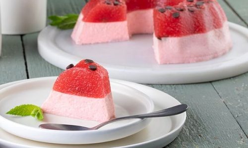 Γιαουρτογλυκό με καρπούζι χωρίς ψήσιμο