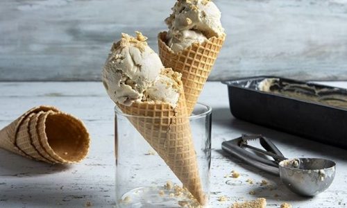 Παγωτό ταχίνι με λίγα υλικά