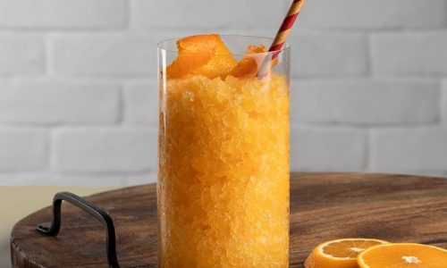 Σπιτική και νόστιμη γρανίτα πορτοκάλι