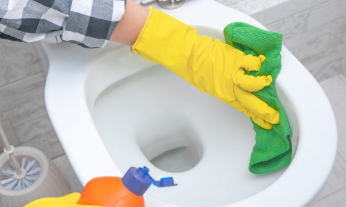 To tip της μαμάς: Πώς να καθαρίσετε το πουρί από τη λεκάνη της τουαλέτας