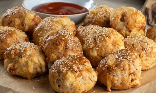 Εύκολα ζαμπονοτυροπιτάκια στο air fryer