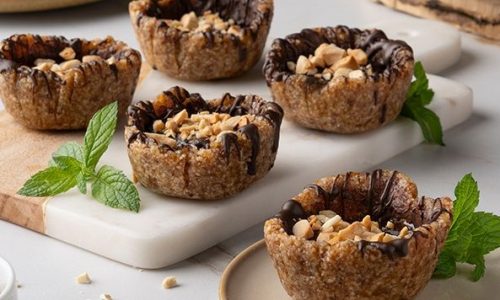 Healthy ταρτάκια με μαρμελάδα βερίκοκο