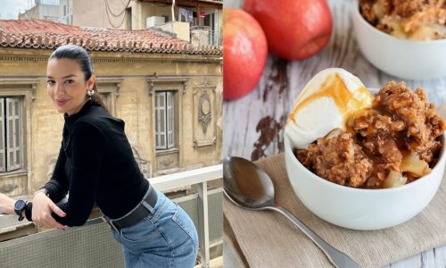 Apple crumble: Κάν’ το όπως η Νικολέττα Ράλλη και τα παιδιά σου θα το λατρέψουν