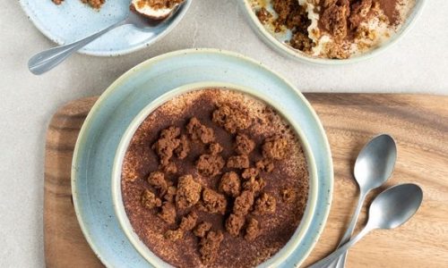 Λαχταριστό τιραμισού με γκρανόλα χωρίς ζάχαρη - Πώς θα το φτιάξετε