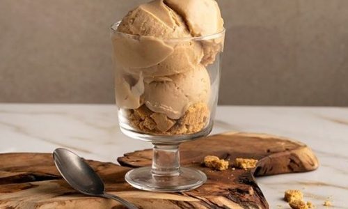 Πρωτεϊνικό παγωτό banoffee με μόλις 3 υλικά