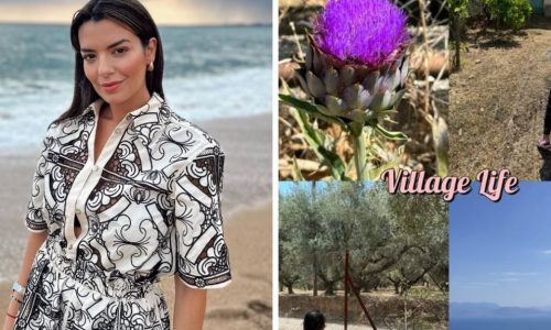 Νικολέττα Ράλλη: Διακοπές στο χωριό με την κόρη της απολαμβάνοντας ξέγνοιαστες οικογενειακές στιγμές
