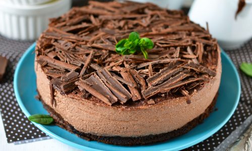 Cheesecake σοκολάτας χωρίς ψήσιμο: Η δροσερή απόλαυση του καλοκαιριού