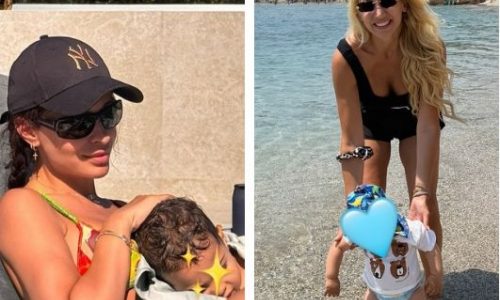 Οι πιο όμορφες καλοκαιρινές φωτογραφίες διάσημων μαμάδων με τα παιδιά τους