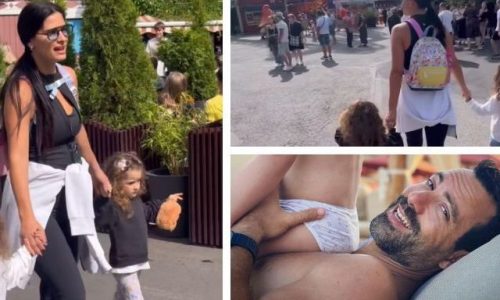 Μπόμπα-Τανιμανίδης: Αποχαιρέτησαν την Πάρο και ταξίδεψαν με τις κόρες τους στο Ελσίνκι - Δες φώτο