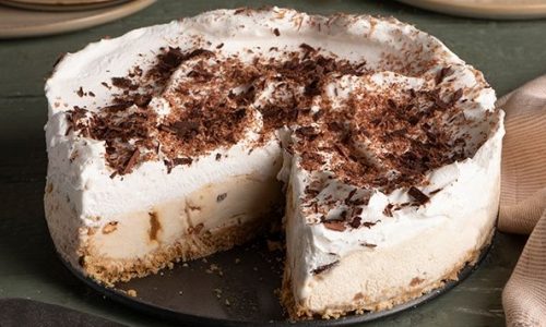 Εύκολη τούρτα παγωτό banoffee - Σε ένα τέταρτο είναι έτοιμη για την κατάψυξη