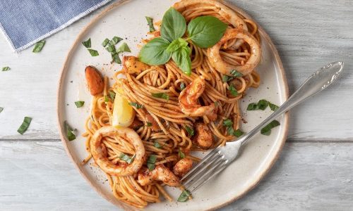 Aρωματική μακαρονάδα με θαλασσινά - Απλά ασυναγώνιστη