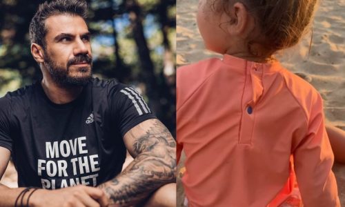 Άκης Πετρετζίκης: Δείτε το αστείο story με την κόρη του στην παραλία - Εσείς θα παρεμβαίνατε;