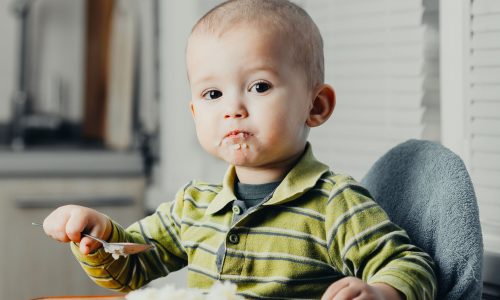 Πουρές πατάτας για παιδιά – πλούσιος με πολύ γάλα