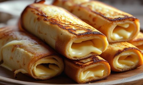 Roll-ups με ψωμί του τοστ: Ένα λαχταριστό κολατσιό για το σχολείο