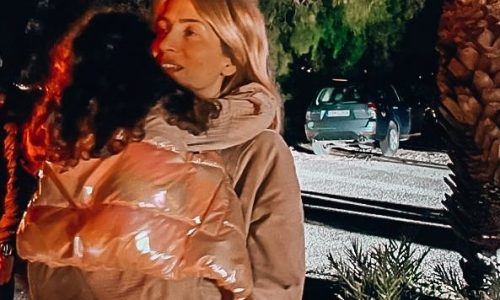 Η Μαρία Ηλιάκη έκανε την πιο γλυκιά έκπληξη στον σύντροφό της με την κόρη τους