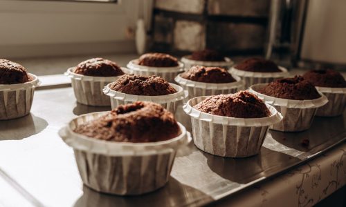 Υγιεινά σοκολατένια muffins με κρυμμένα λαχανικά