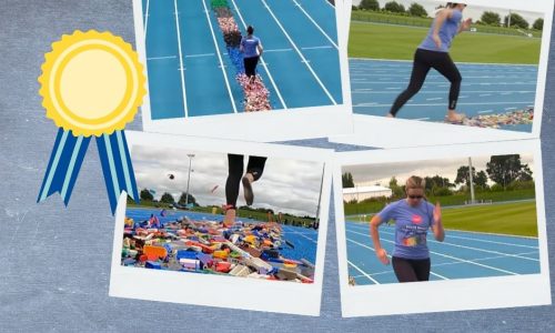 Ξυπόλητη πάνω σε Lego για 100 μέτρα – Το ρεκόρ Γκίνες που μόνο μια μαμά κατάφερε