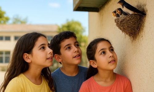 Φύλλα εργασίας με θέμα τα χελιδόνια για παιδιά νηπιαγωγείου και δημοτικού