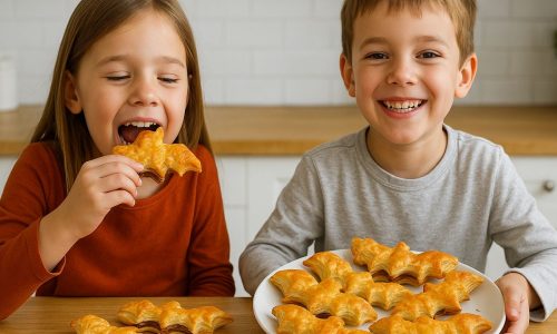 Νυχτερίδες από σφολιάτα και πραλίνα – Μια Halloween συνταγή