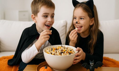 Halloween popcorn για παιδιά - Πώς θα το φτιάξετε