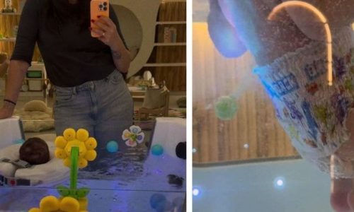 Ευρυδίκη Βαλαβάνη: Πήγε τον γιο της πρώτη φορά σε baby spa και το λάτρεψε